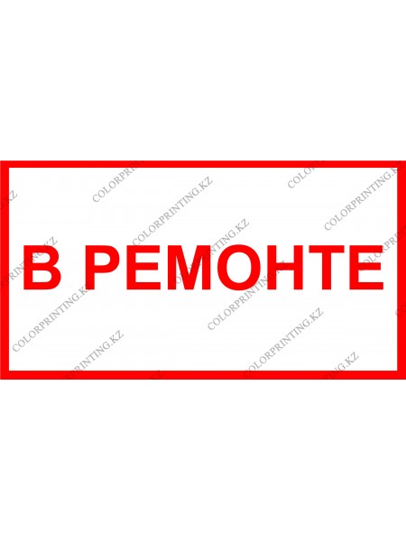 В РЕМОНТЕ 24х13 см