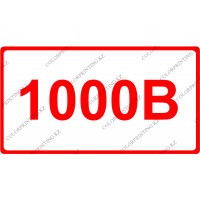 1000 В 24х13 см