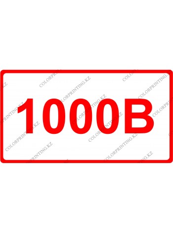 1000 В 24х13 см